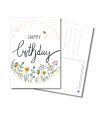 Postkarte - HAPPY birthday